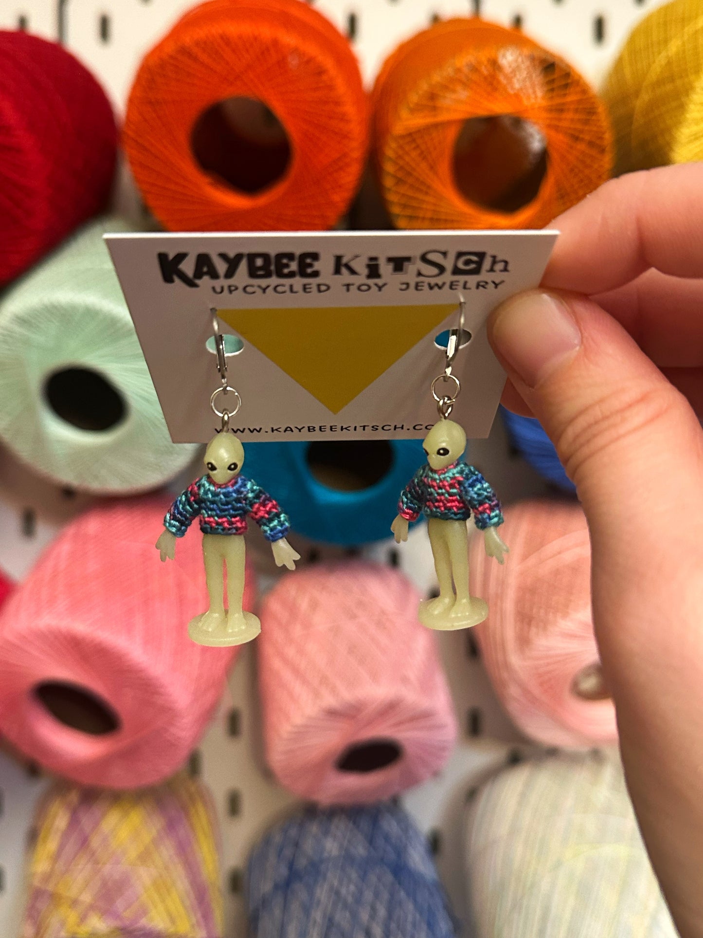 Alien "Sweater Friend" Earrings