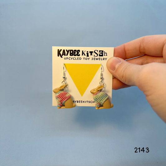 Bunny Small "Sweater Friend" Earrings - Multiple options!