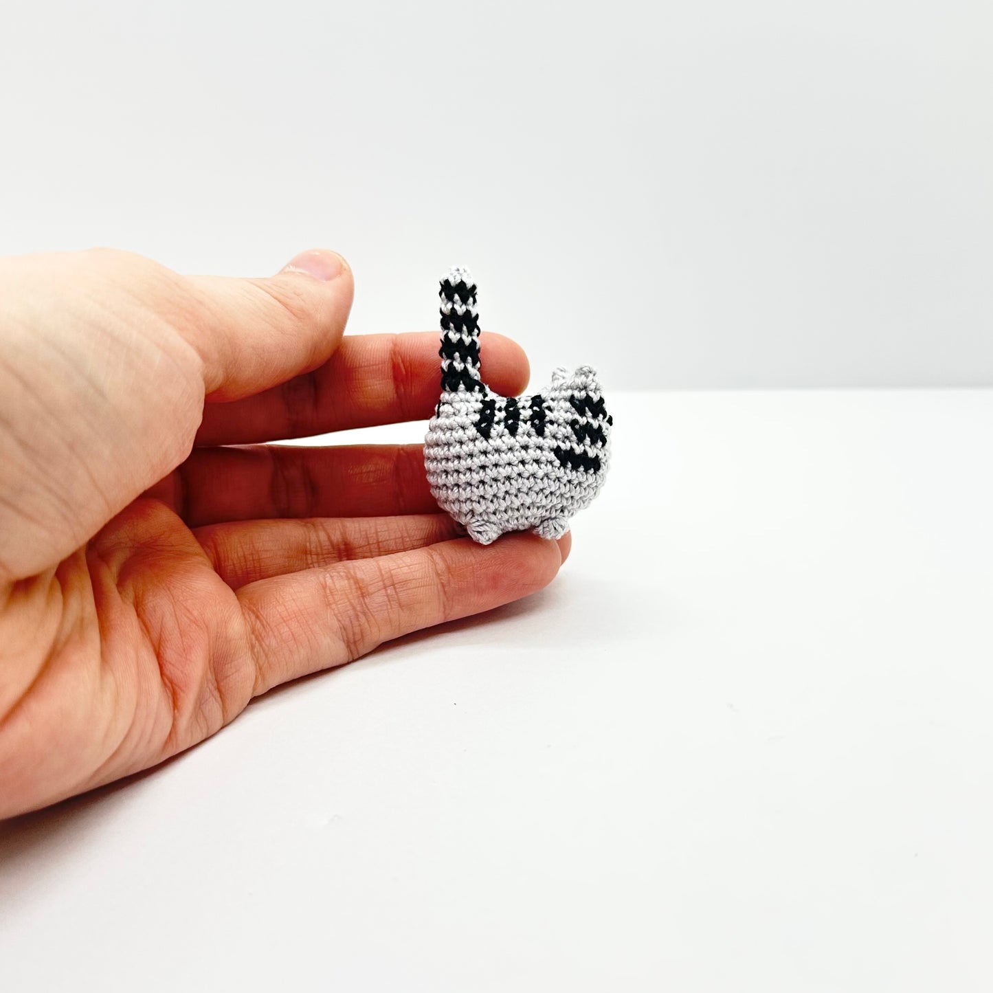 MADE TO ORDER: Itty Bitty Kitty - Gray Tabby