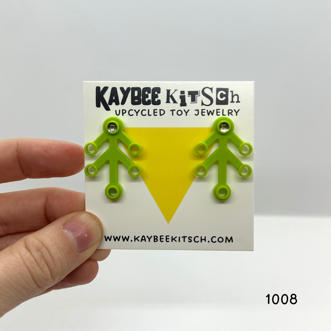 LEGO Leaf Earrings