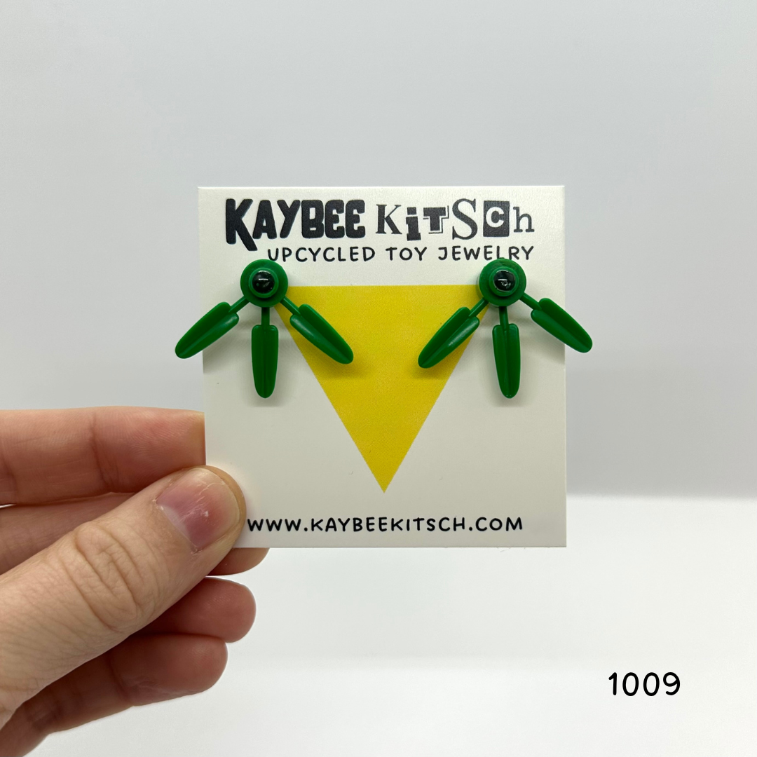 LEGO Leaf Earrings