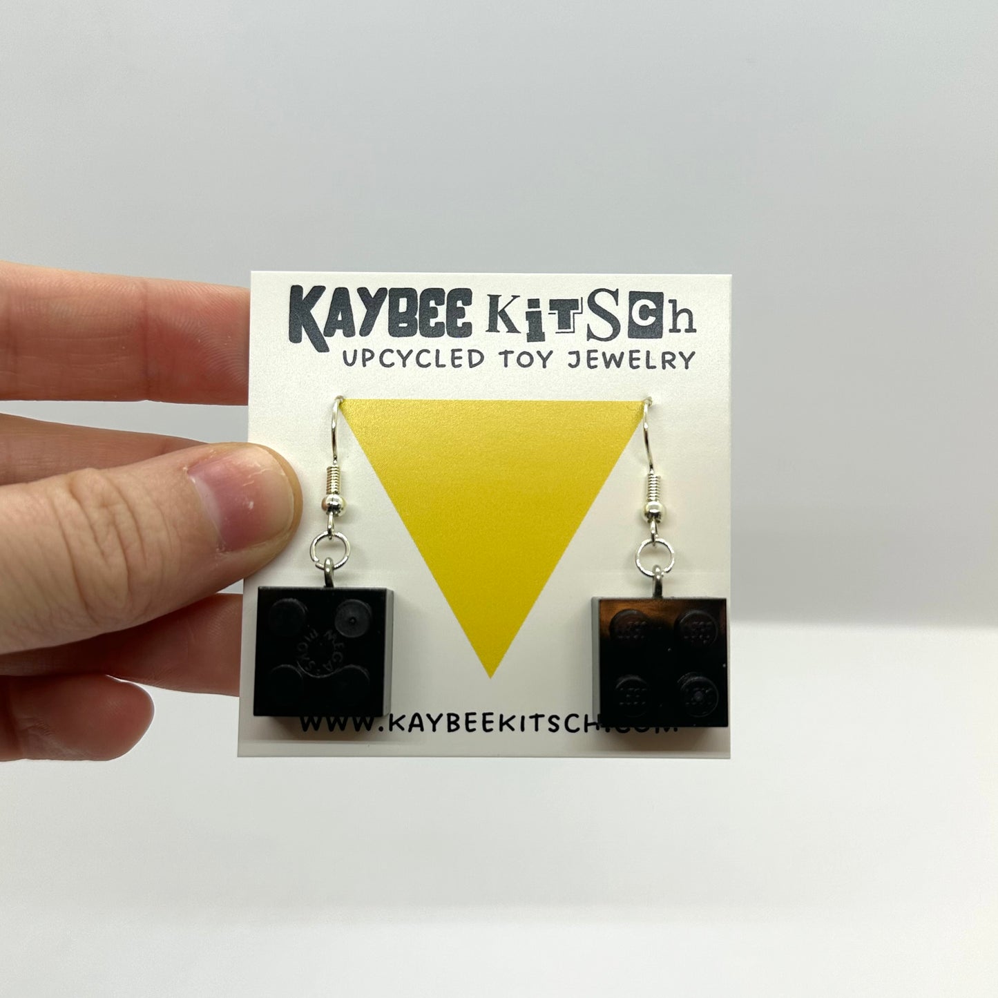 LEGO Brick Earrings - Hooks