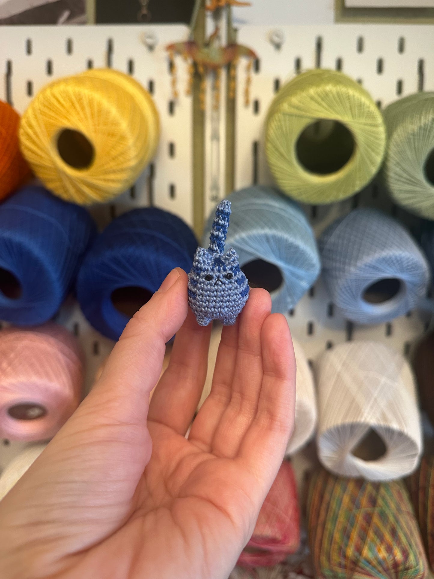 MADE TO ORDER: Itty Bitty Kitty - Blue Tabby