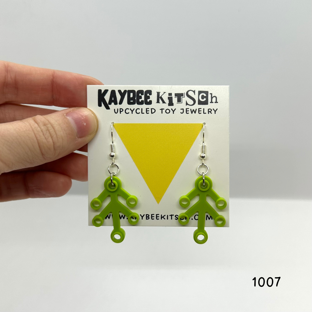 LEGO Leaf Earrings