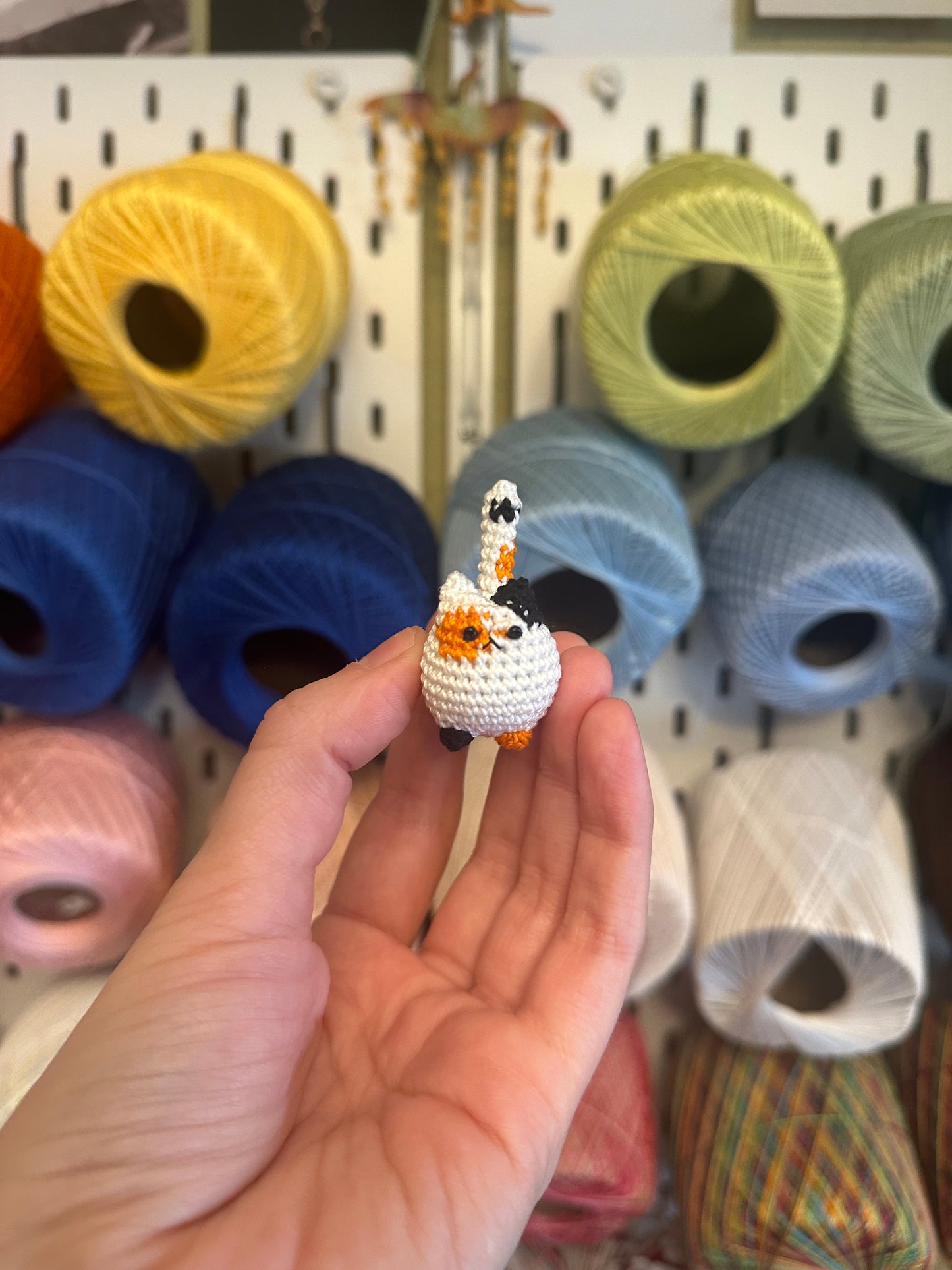 MADE TO ORDER: Itty Bitty Kitty - Orange, Black, and White Calico