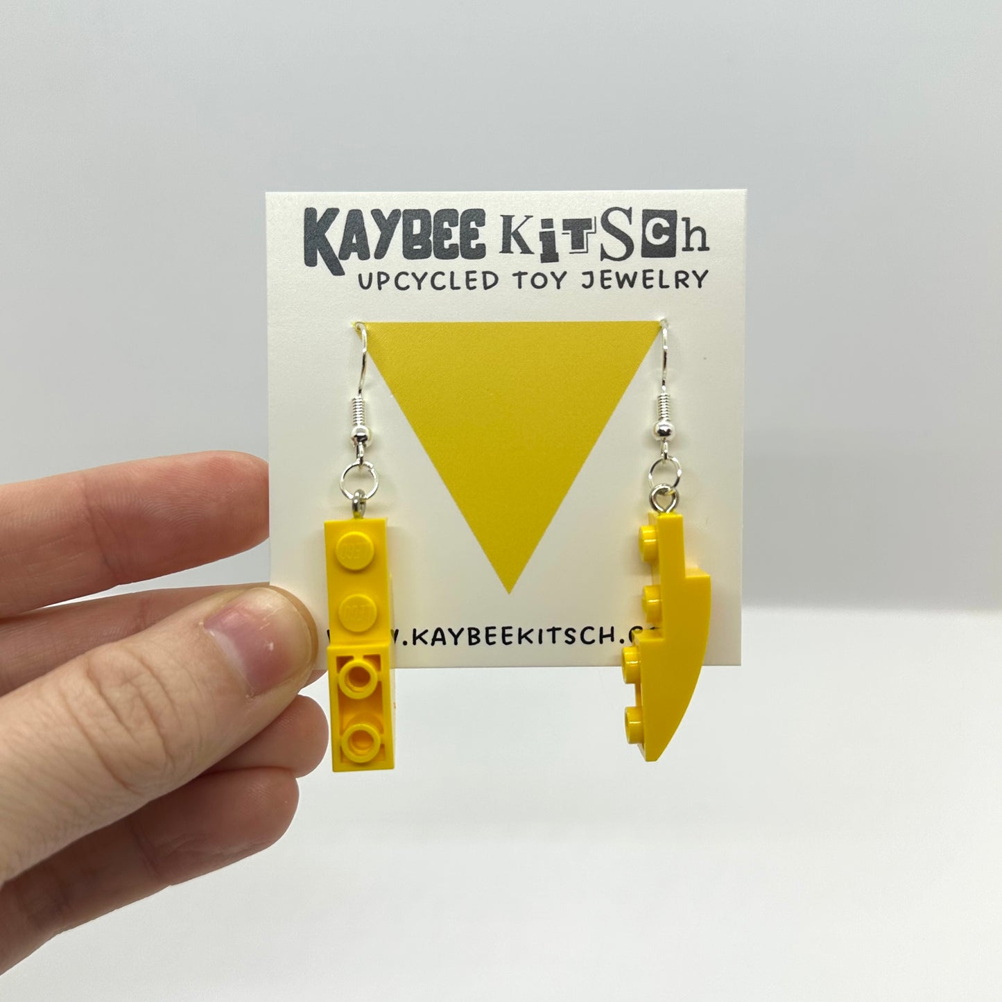 LEGO Brick Earrings - Hooks