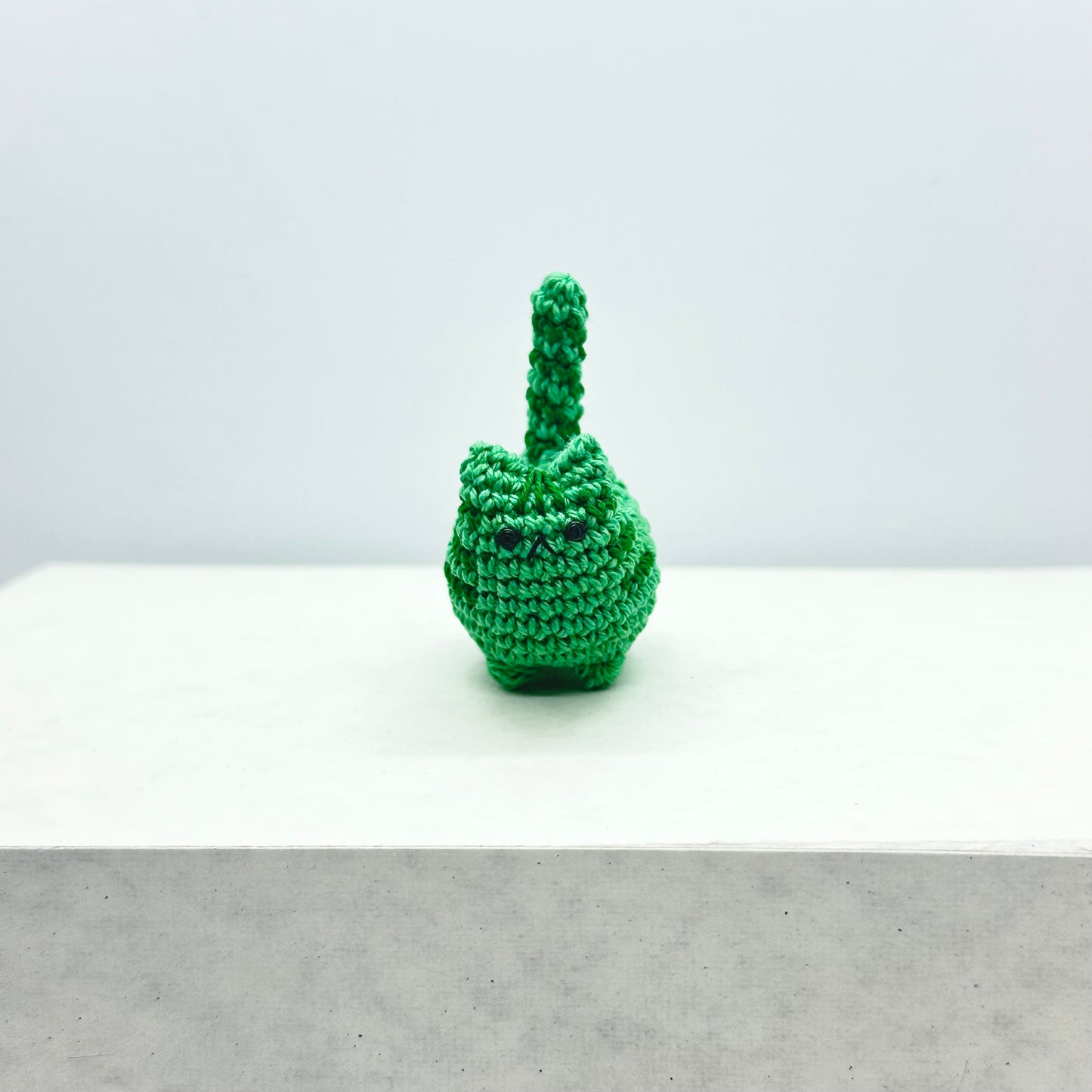 MADE TO ORDER: Itty Bitty Kitty - Green Tabby