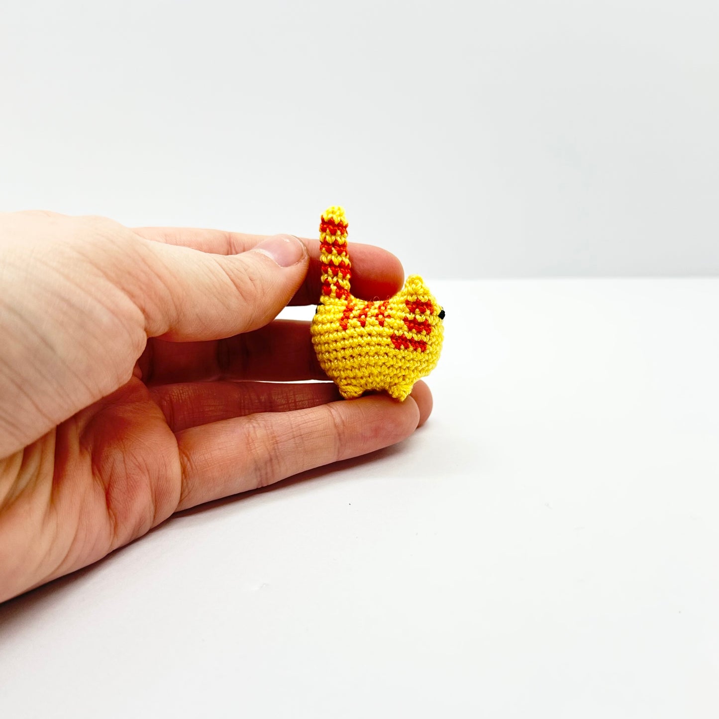 MADE TO ORDER: Itty Bitty Kitty - Yellow Tabby