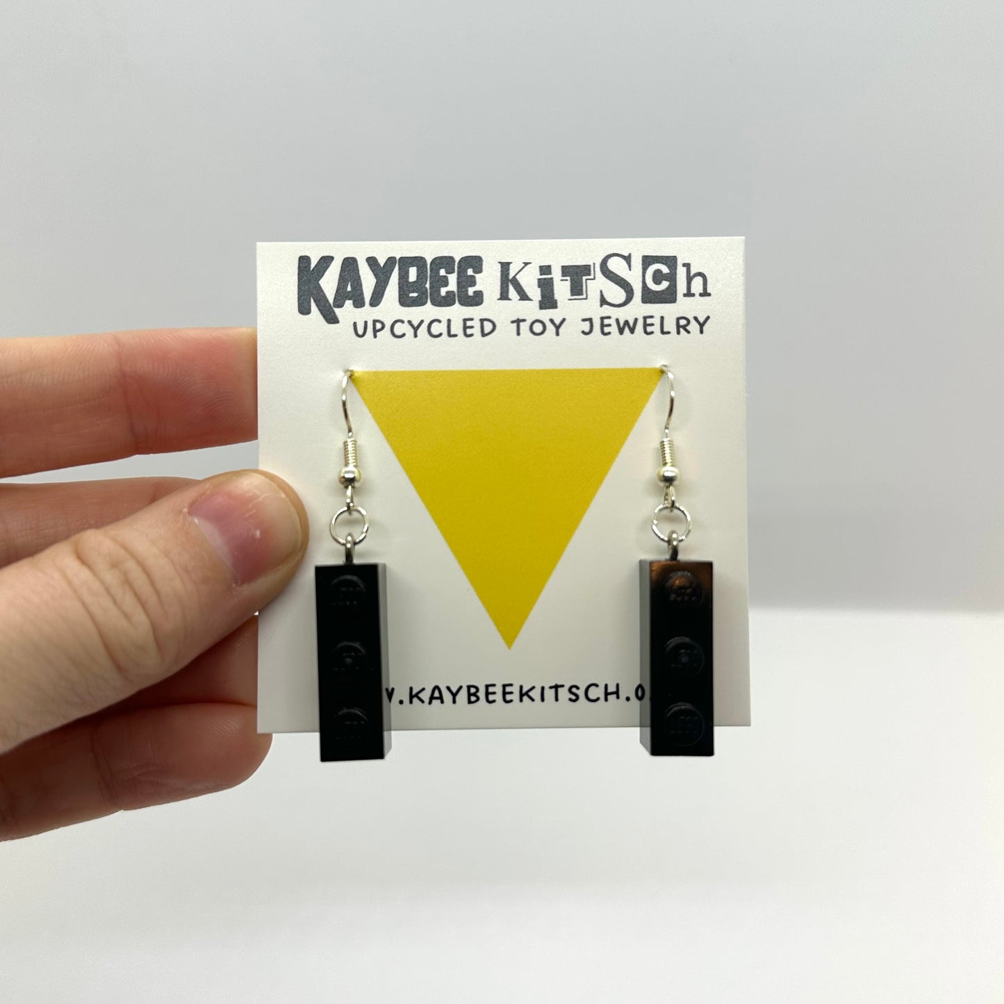 LEGO Brick Earrings - Hooks