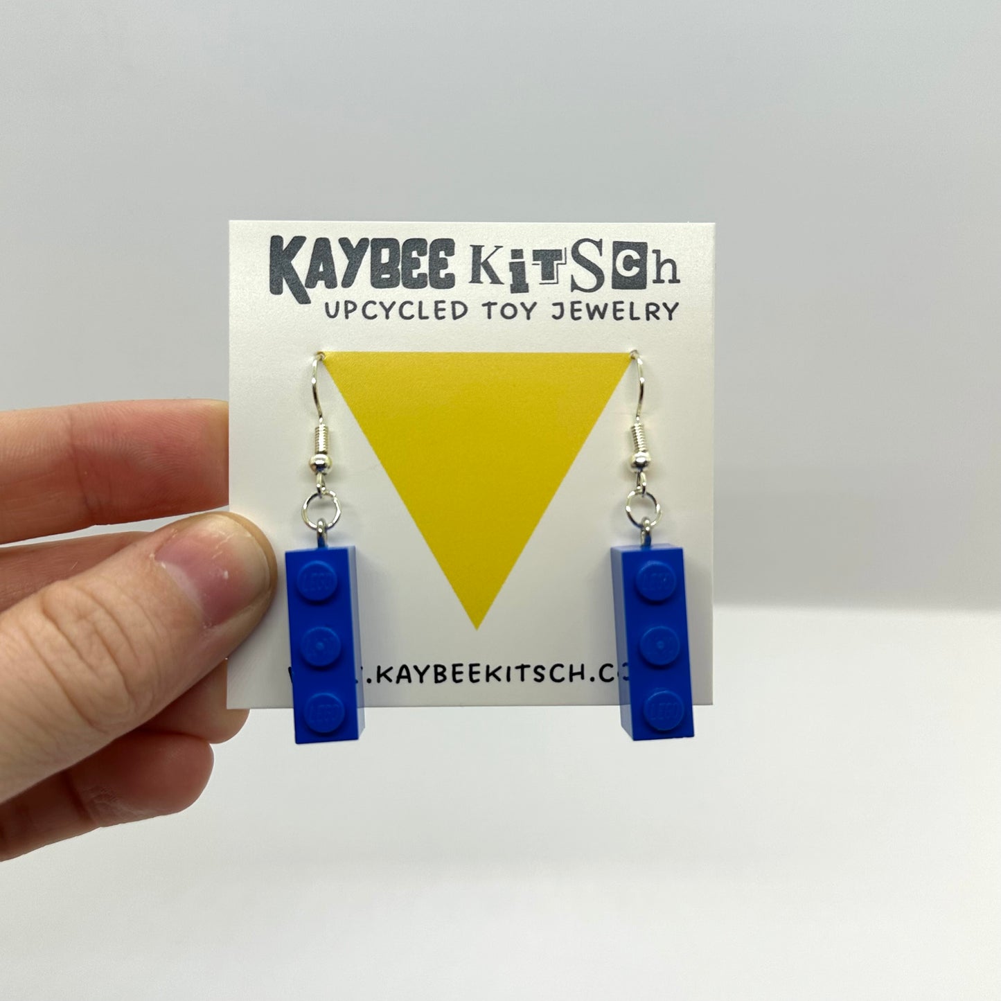 LEGO Brick Earrings - Hooks