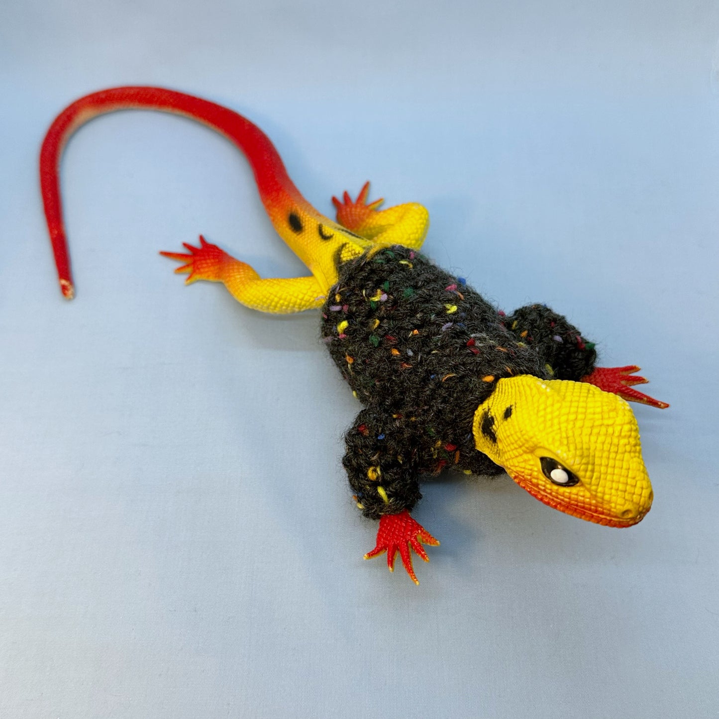 Lizard "Sweater Friend" Figurine - Big and small versions! - Buy both and get $6 off