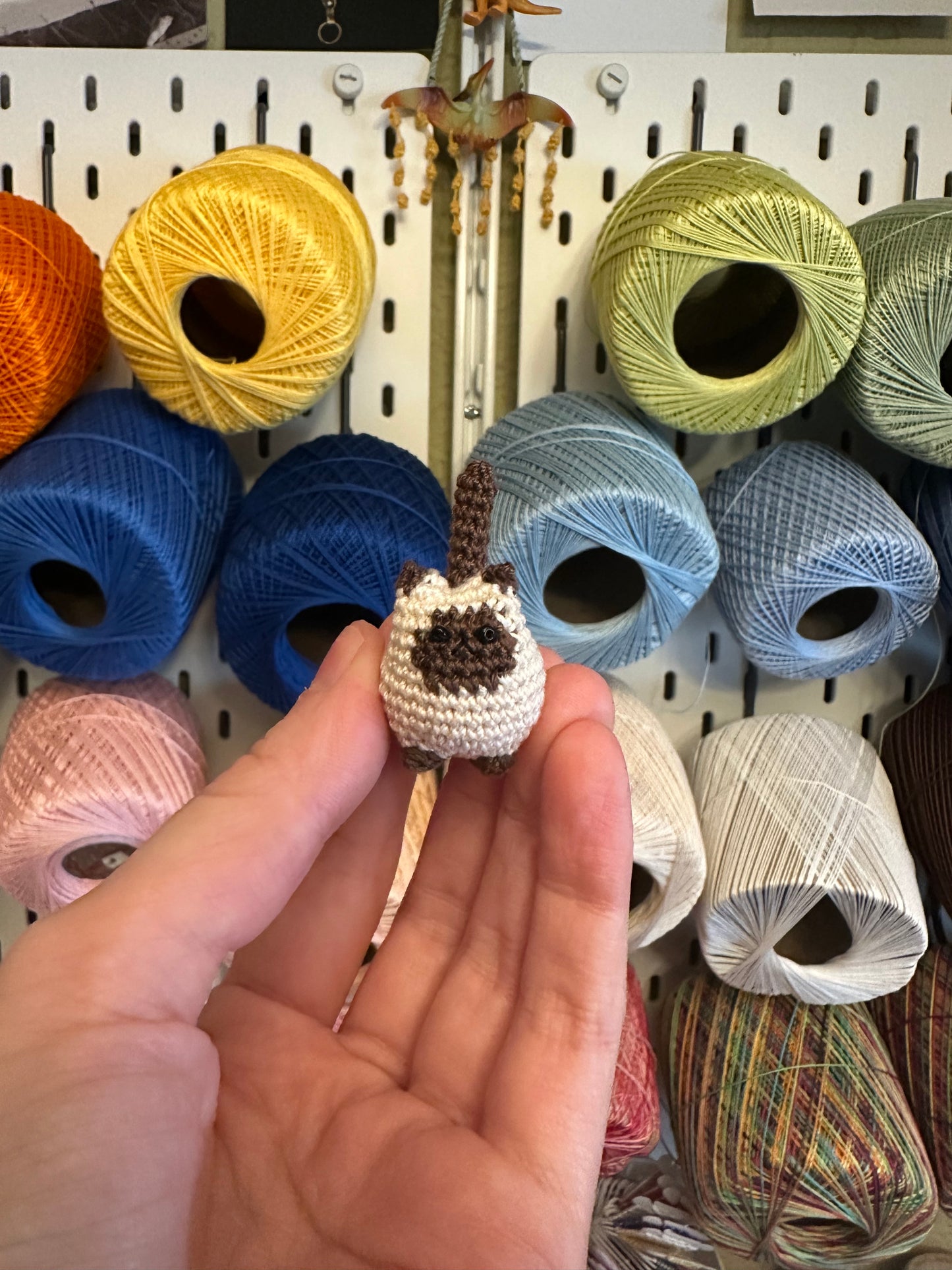 MADE TO ORDER: Itty Bitty Kitty - Siamese Cat