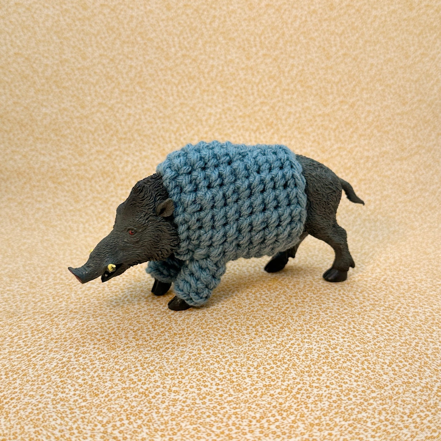 Warthog "Sweater Friend" Figurine - Big and small versions! - Buy both and get $6 off