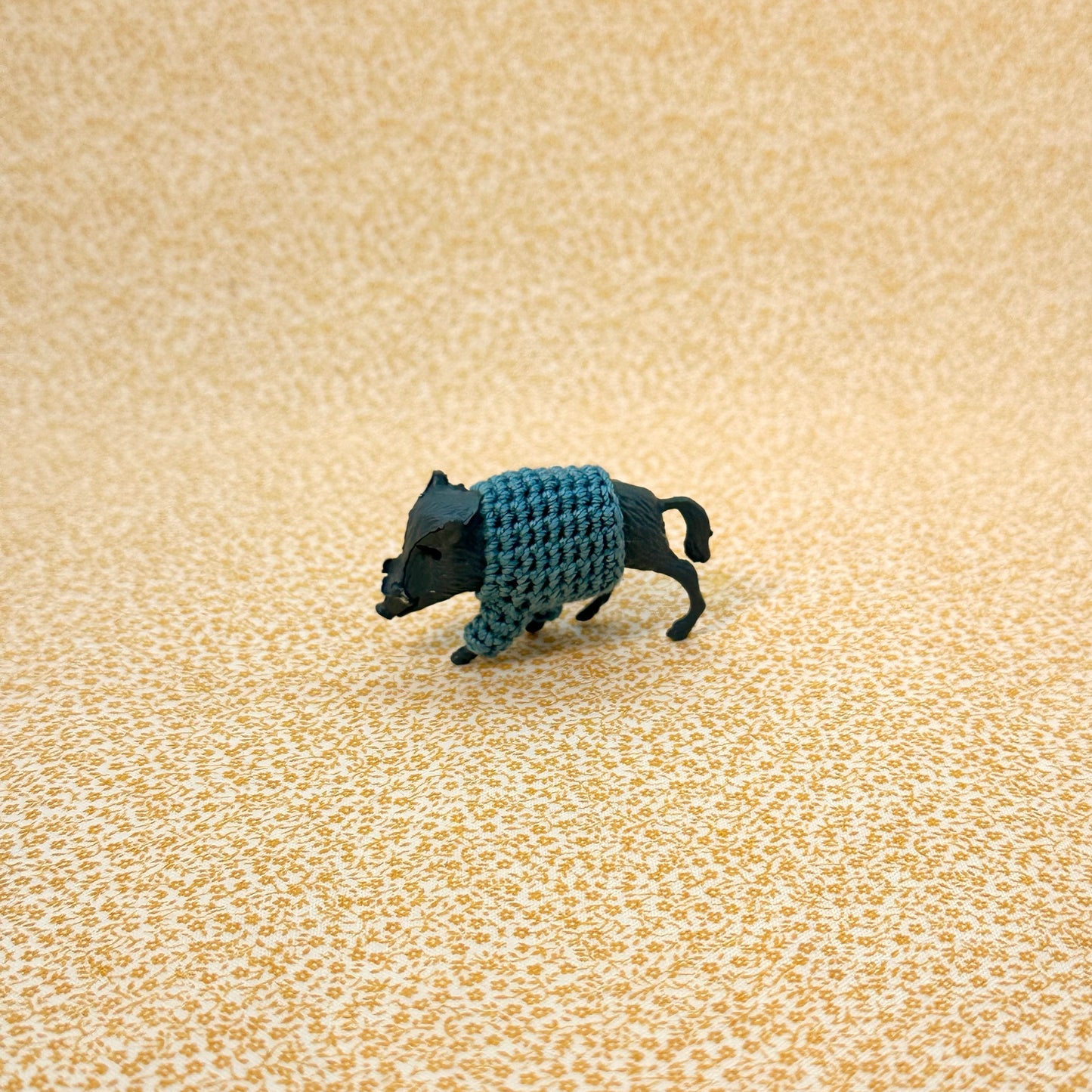 Warthog "Sweater Friend" Figurine - Big and small versions! - Buy both and get $6 off