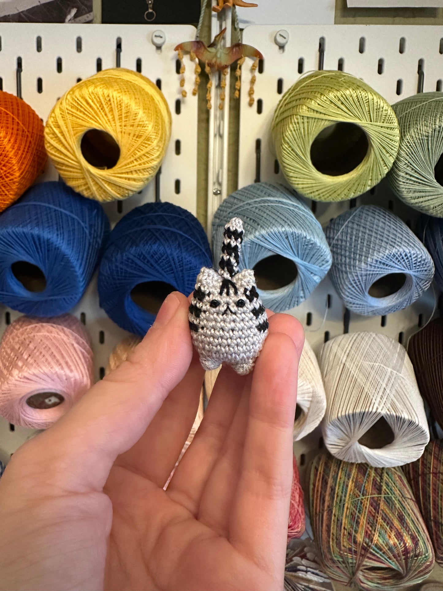 MADE TO ORDER: Itty Bitty Kitty - Gray Tabby