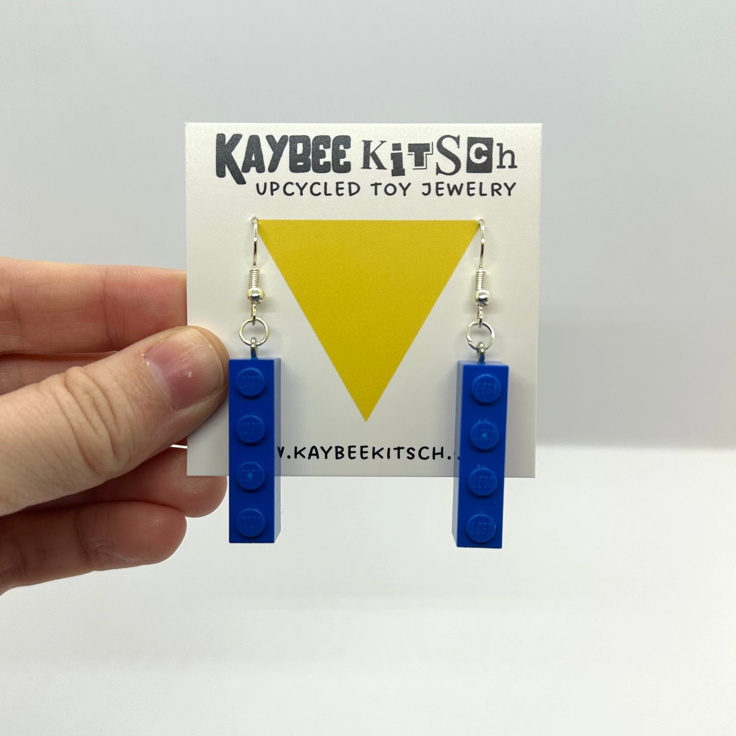 LEGO Brick Earrings - Hooks