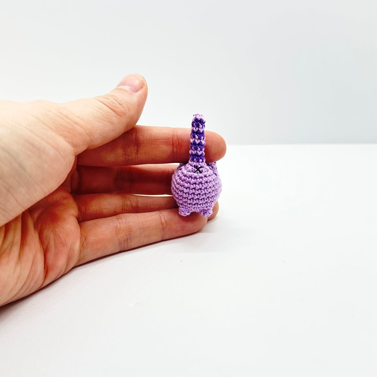 MADE TO ORDER: Itty Bitty Kitty - Purple Tabby