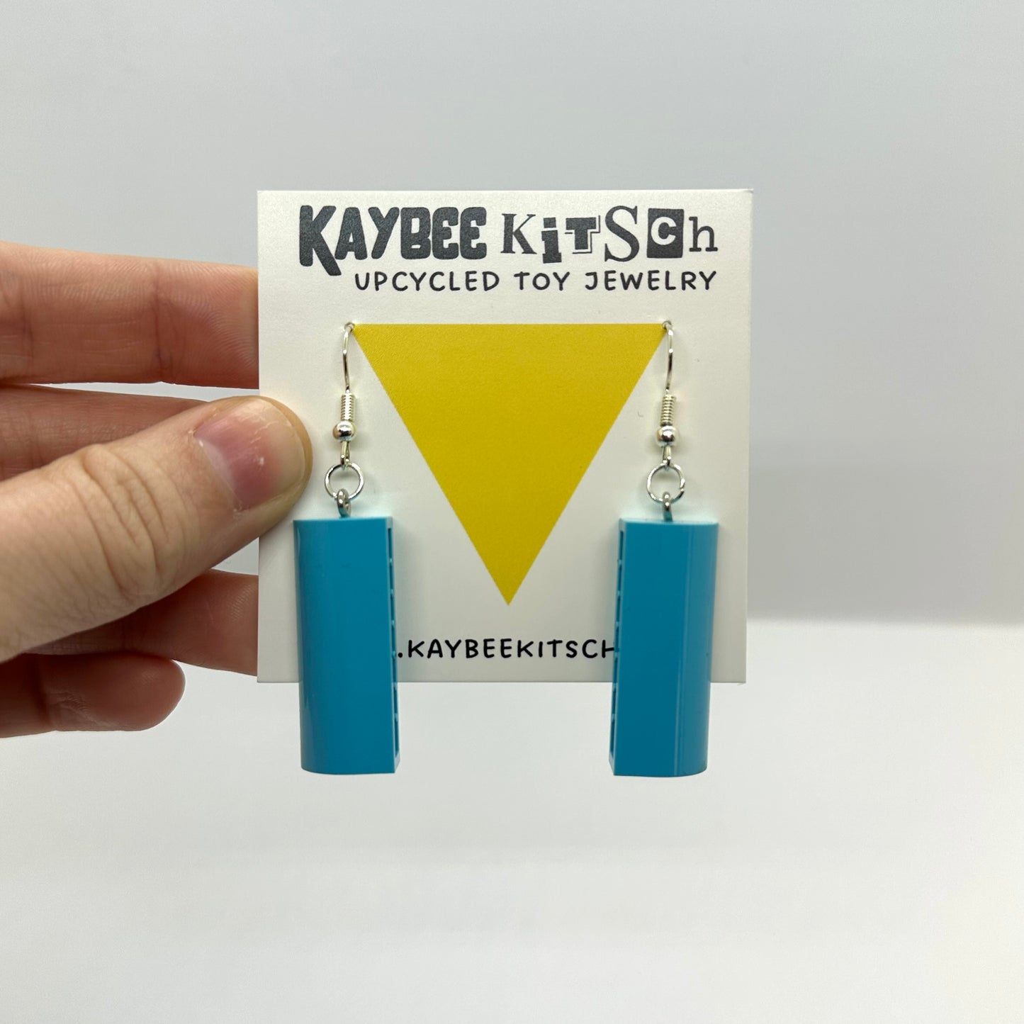 LEGO Brick Earrings - Hooks