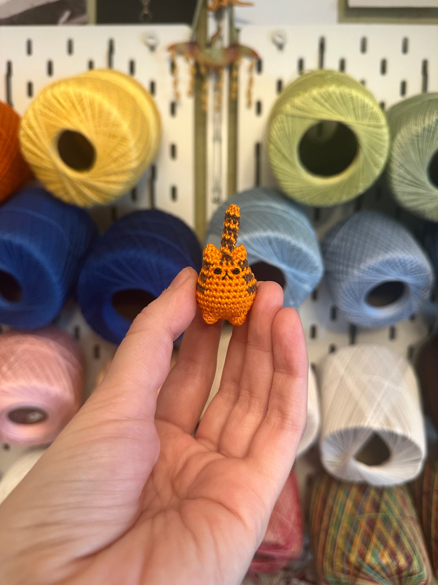 MADE TO ORDER: Itty Bitty Kitty - Orange Tabby