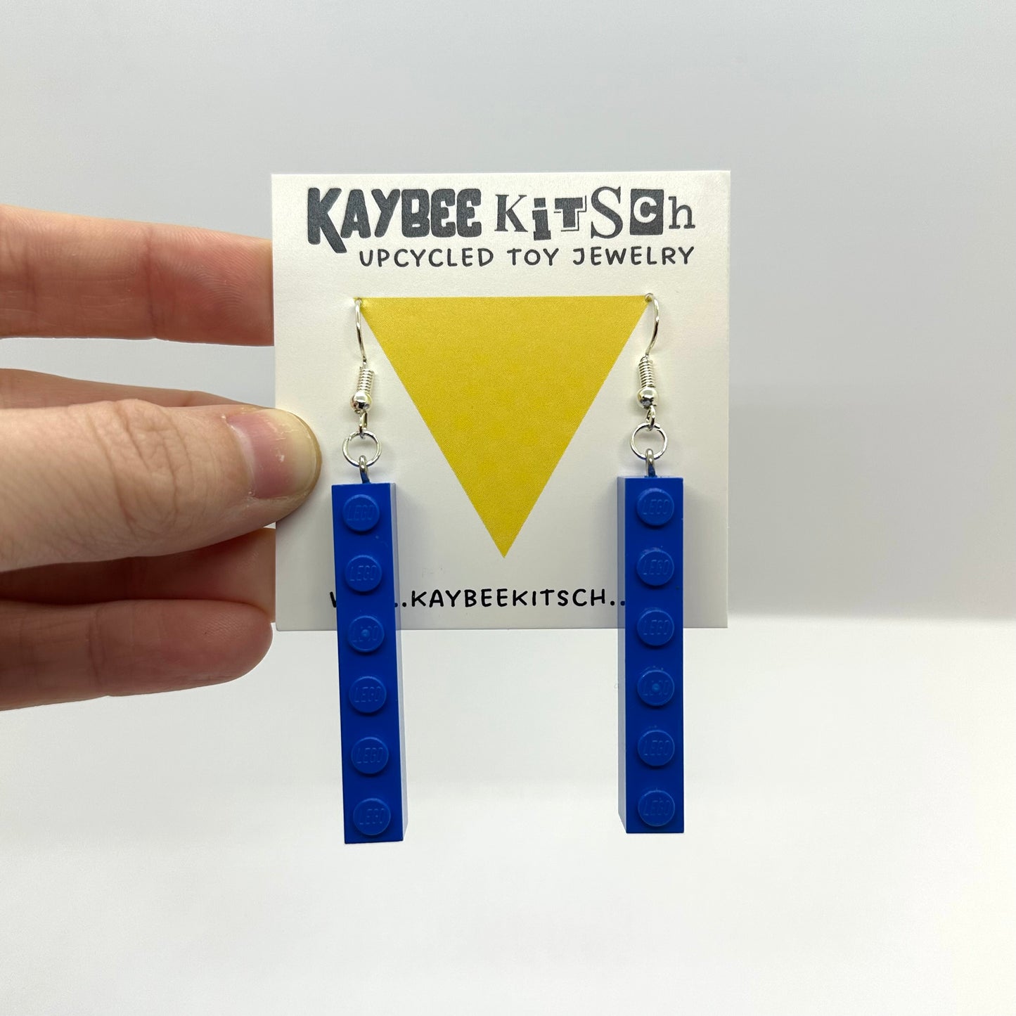LEGO Brick Earrings - Hooks