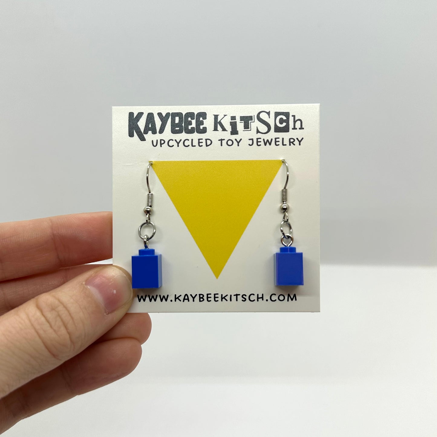 LEGO Brick Earrings - Hooks