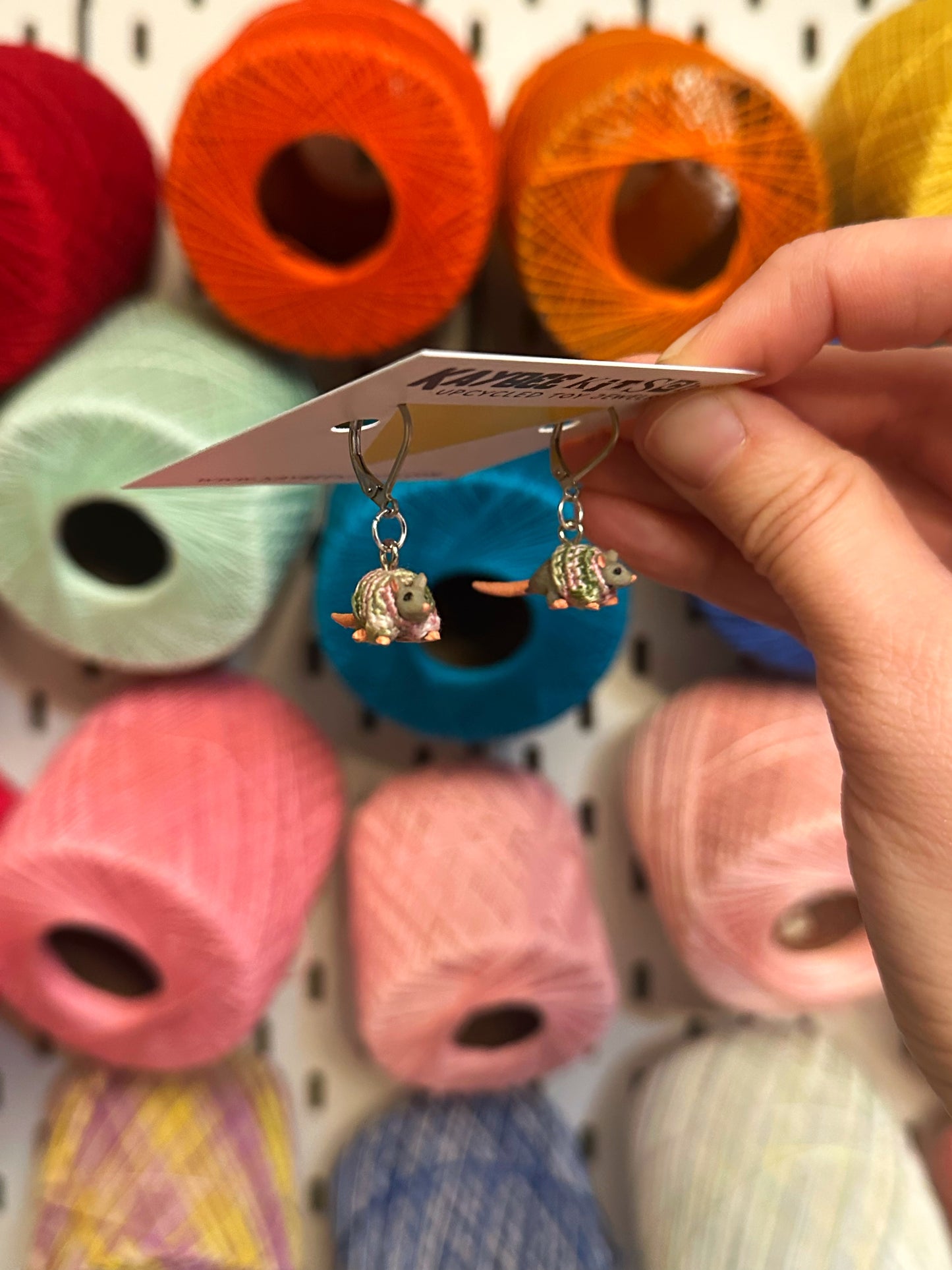 Rat "Sweater Friend" Earrings