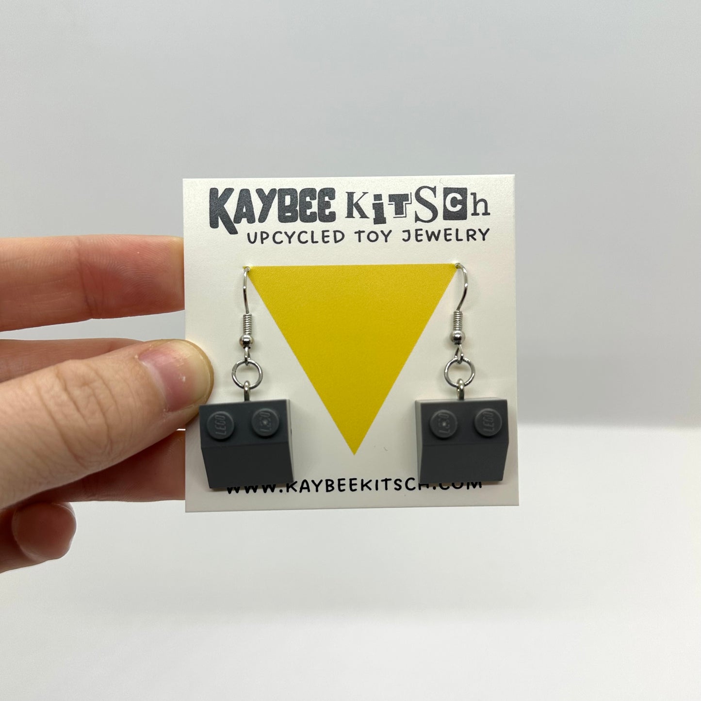 LEGO Brick Earrings - Hooks