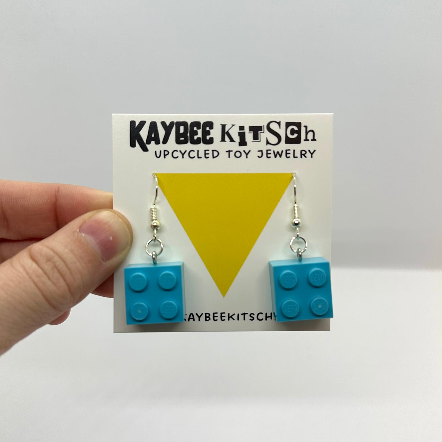 LEGO Brick Earrings - Hooks