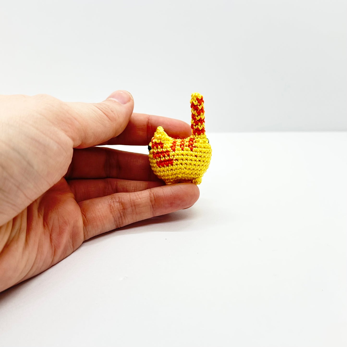 MADE TO ORDER: Itty Bitty Kitty - Yellow Tabby