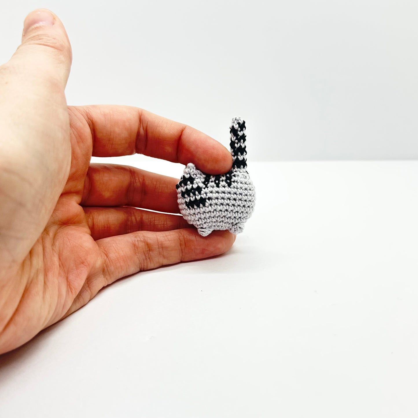 MADE TO ORDER: Itty Bitty Kitty - Gray Tabby