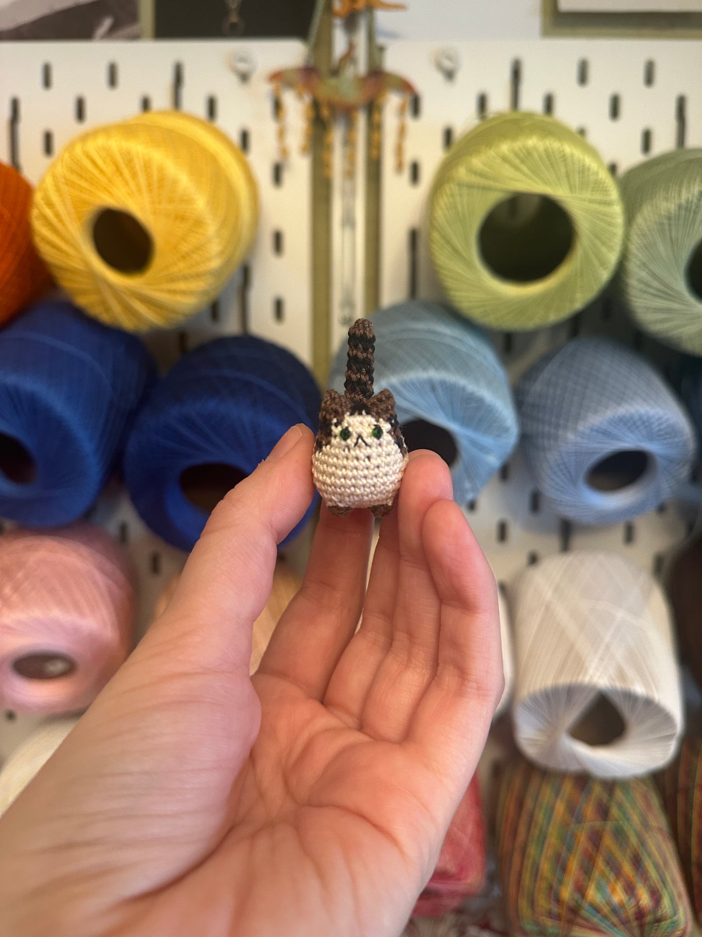 MADE TO ORDER: Itty Bitty Kitty - Brown, Black, and Tan Tabby