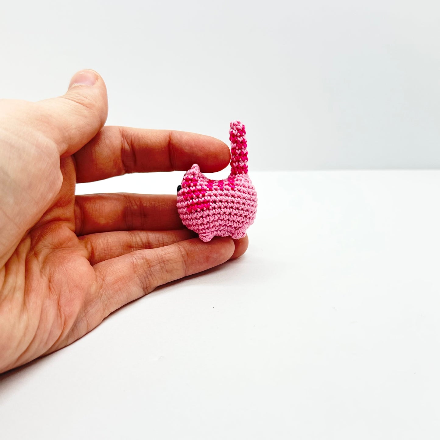 MADE TO ORDER: Itty Bitty Kitty - Pink Tabby