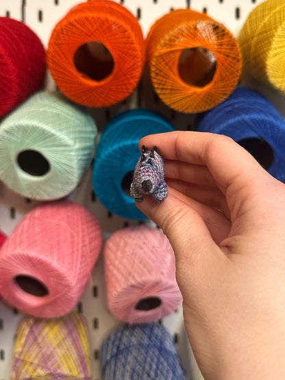 Stegosaurus "Sweater Friend" Figurine - upgrade into a magnet or key chain!