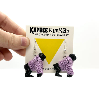 Gorilla Large "Sweater Friend" Earrings