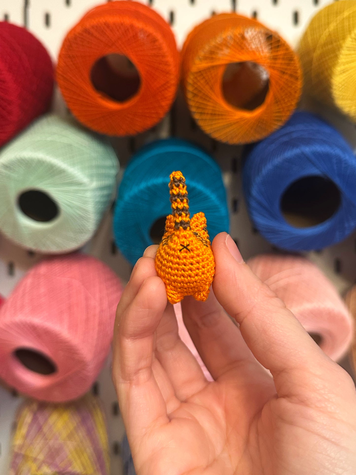 MADE TO ORDER: Orange Tabby Itty Bitty Kitty