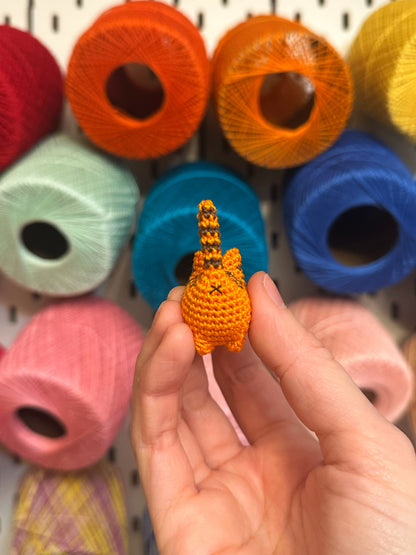 MADE TO ORDER: Orange Tabby Itty Bitty Kitty