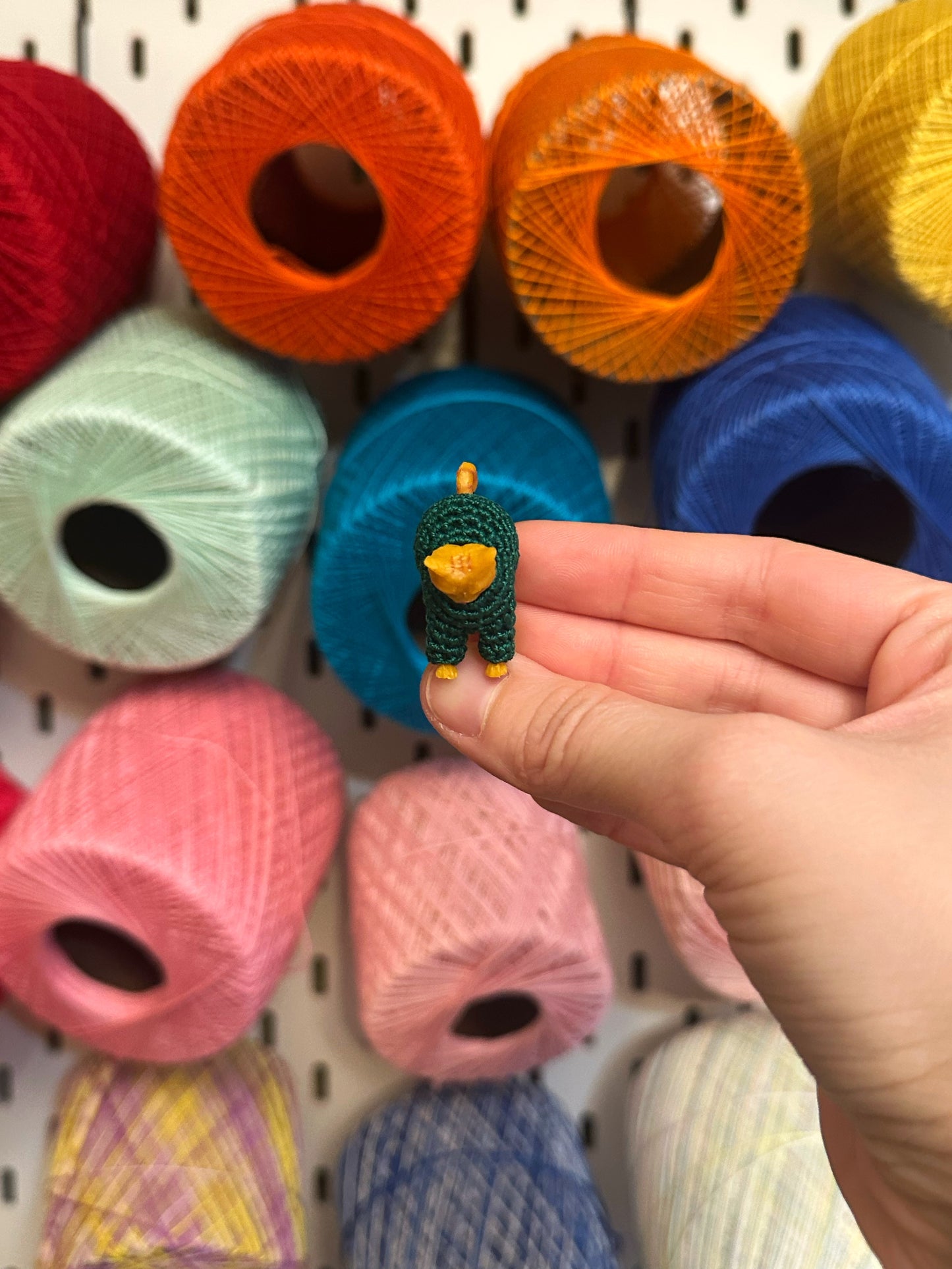 Orange Cat "Sweater Friend" Figurine - upgrade into a magnet or key chain!