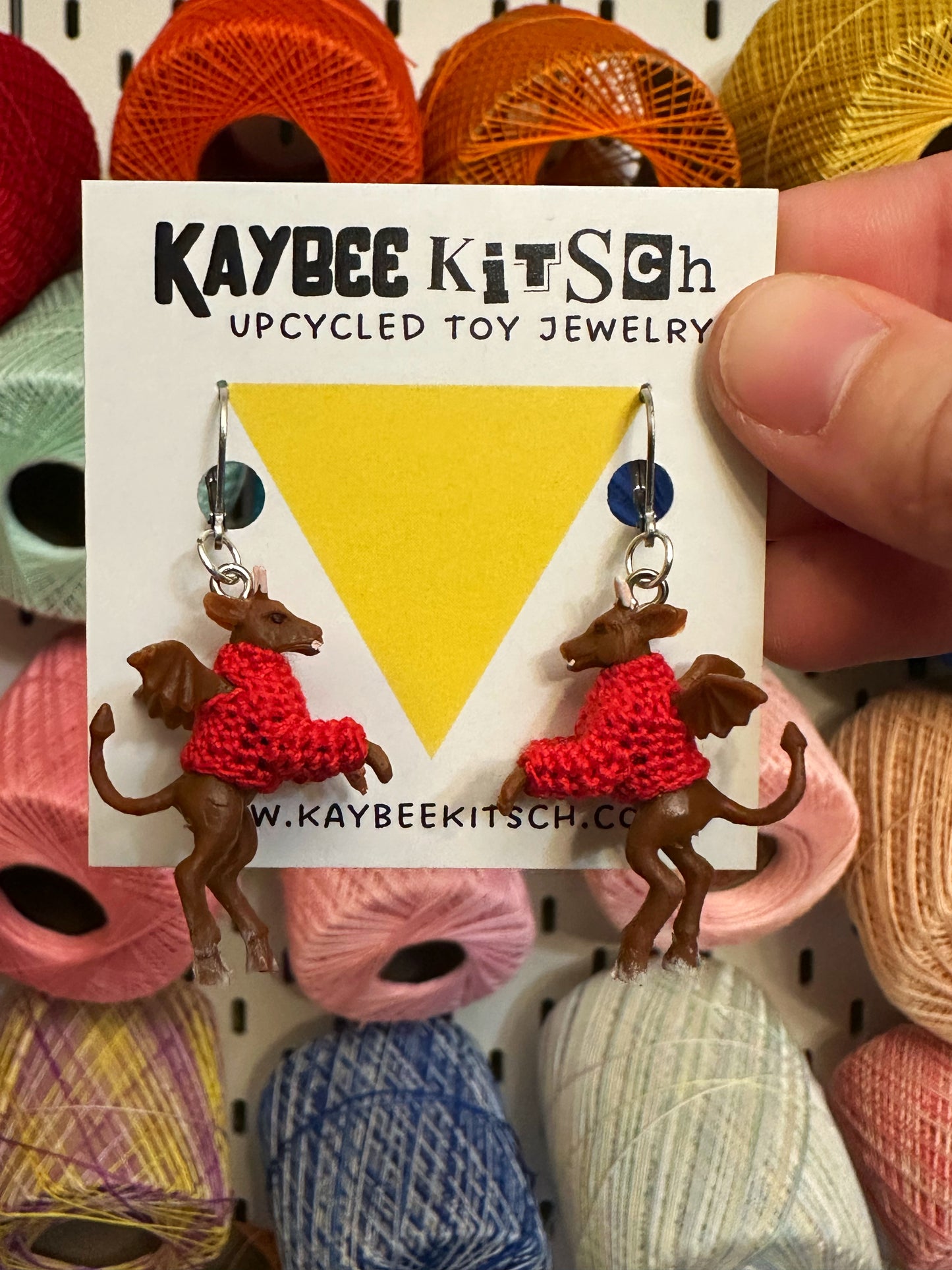 Jersey Devil "Sweater Friend" Earrings