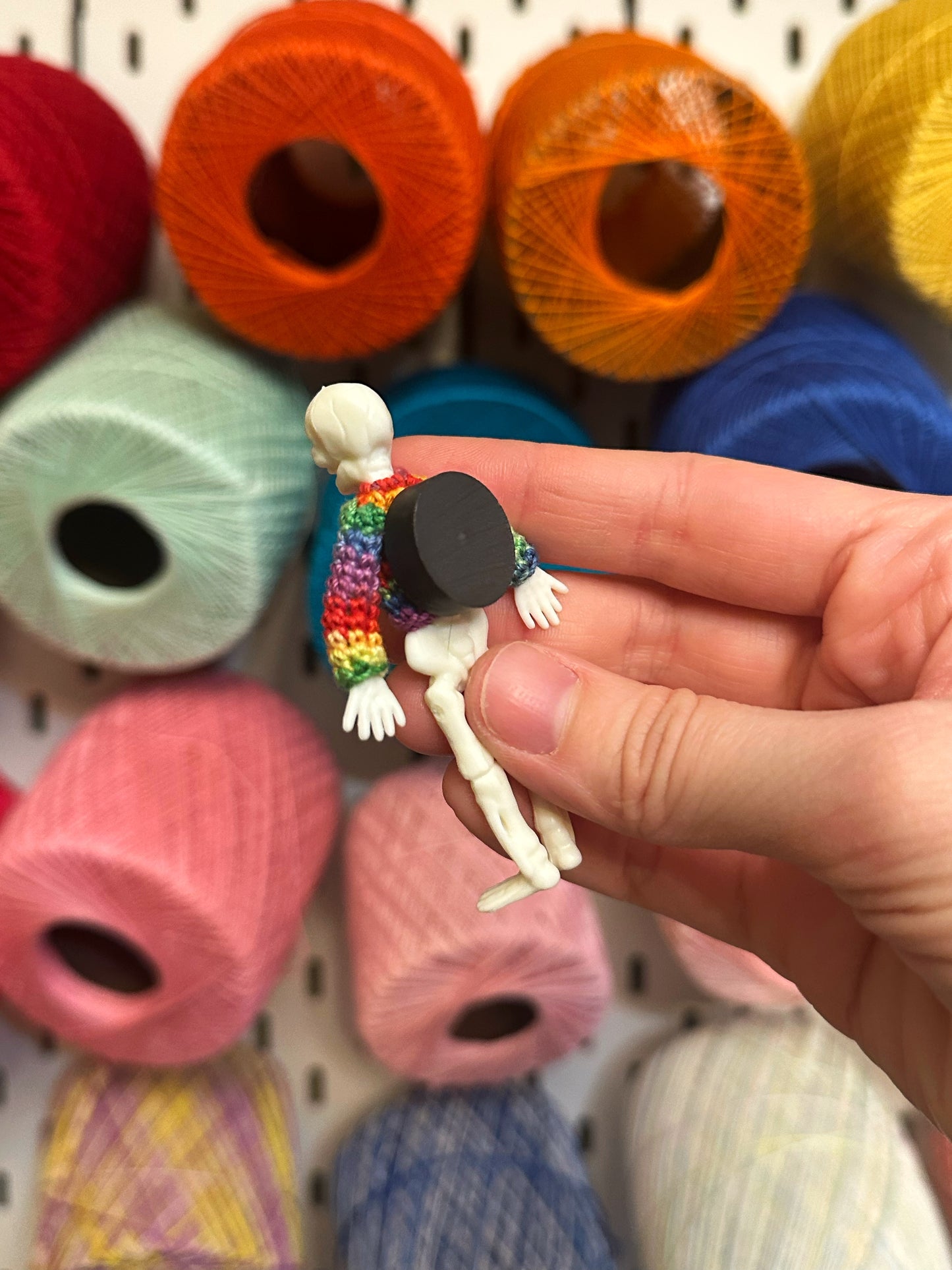 Skeleton "Sweater Friend" Magnet