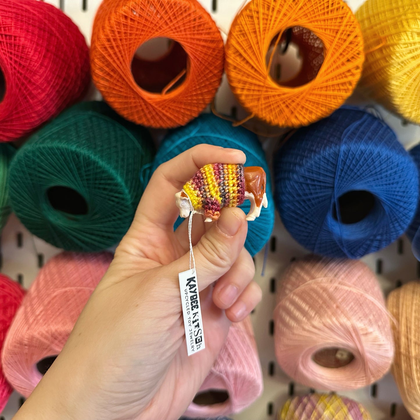 Brown Cow “Sweater Figurine” Figurine - Phoenix sweater