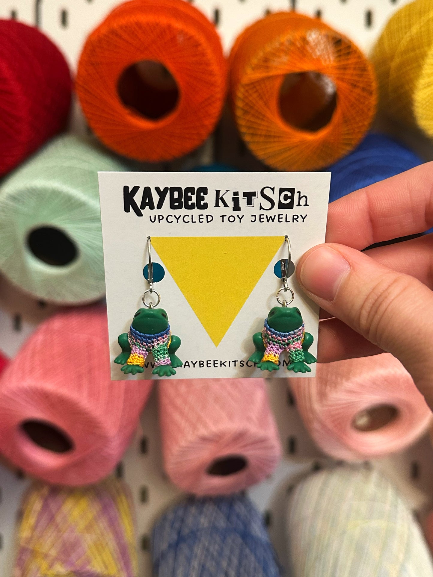 Frog "Sweater Friend" Earrings