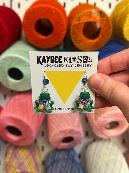Frog "Sweater Friend" Earrings