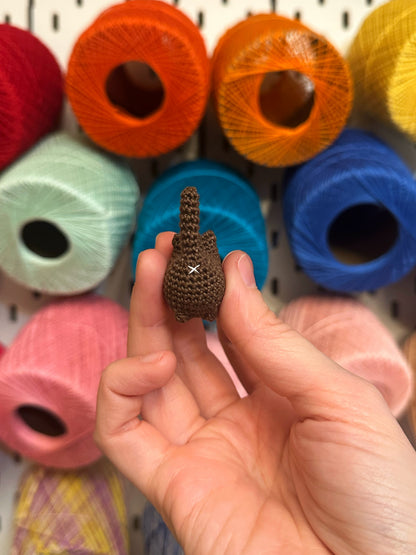MADE TO ORDER: Brown Itty Bitty Kitty