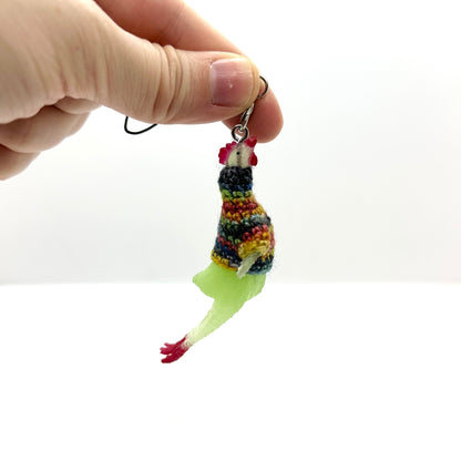 Rubber Chicken "Sweater Friend" Key Chain