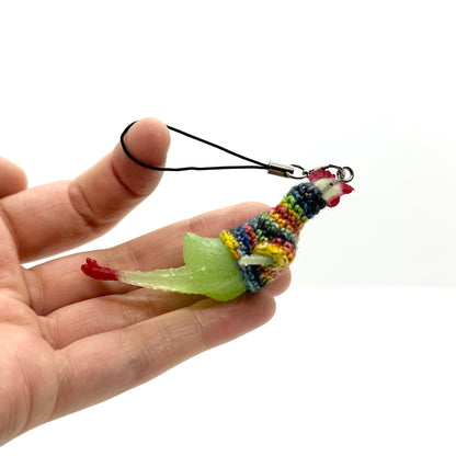 Rubber Chicken "Sweater Friend" Key Chain