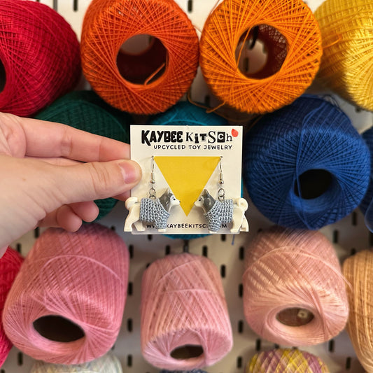 Huskies Small "Sweater Friend" Earrings