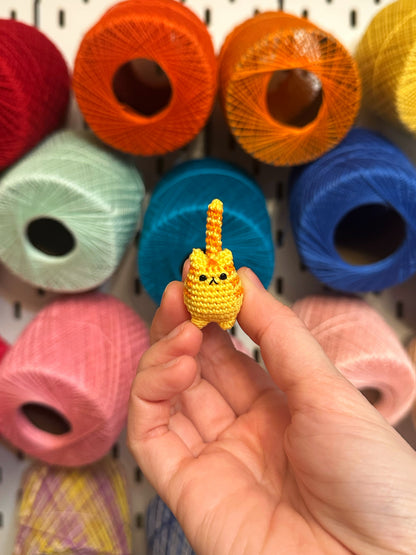 MADE TO ORDER: Yellow Tabby Itty Bitty Kitty