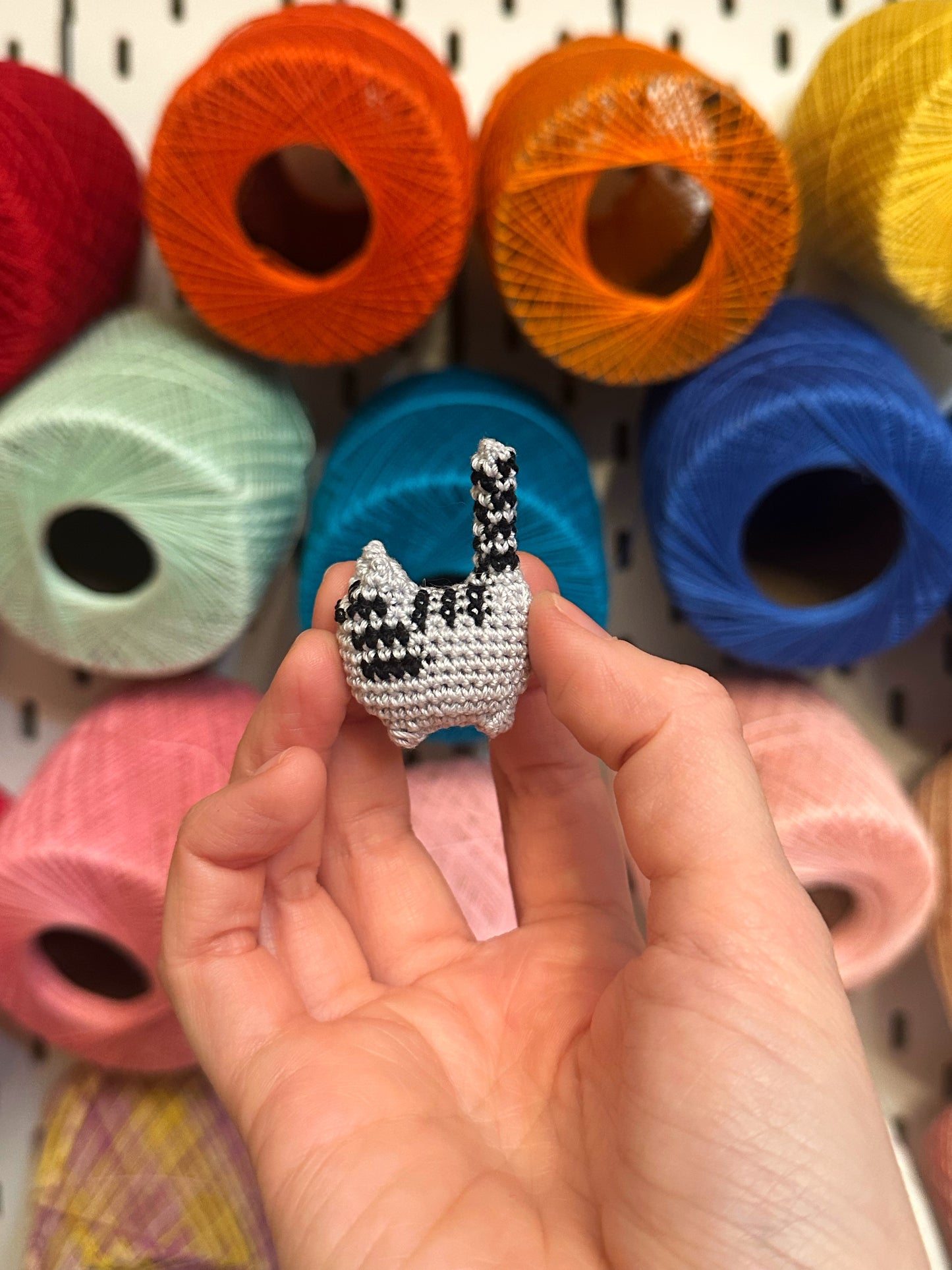 MADE TO ORDER: Gray Tabby Itty Bitty Kitty
