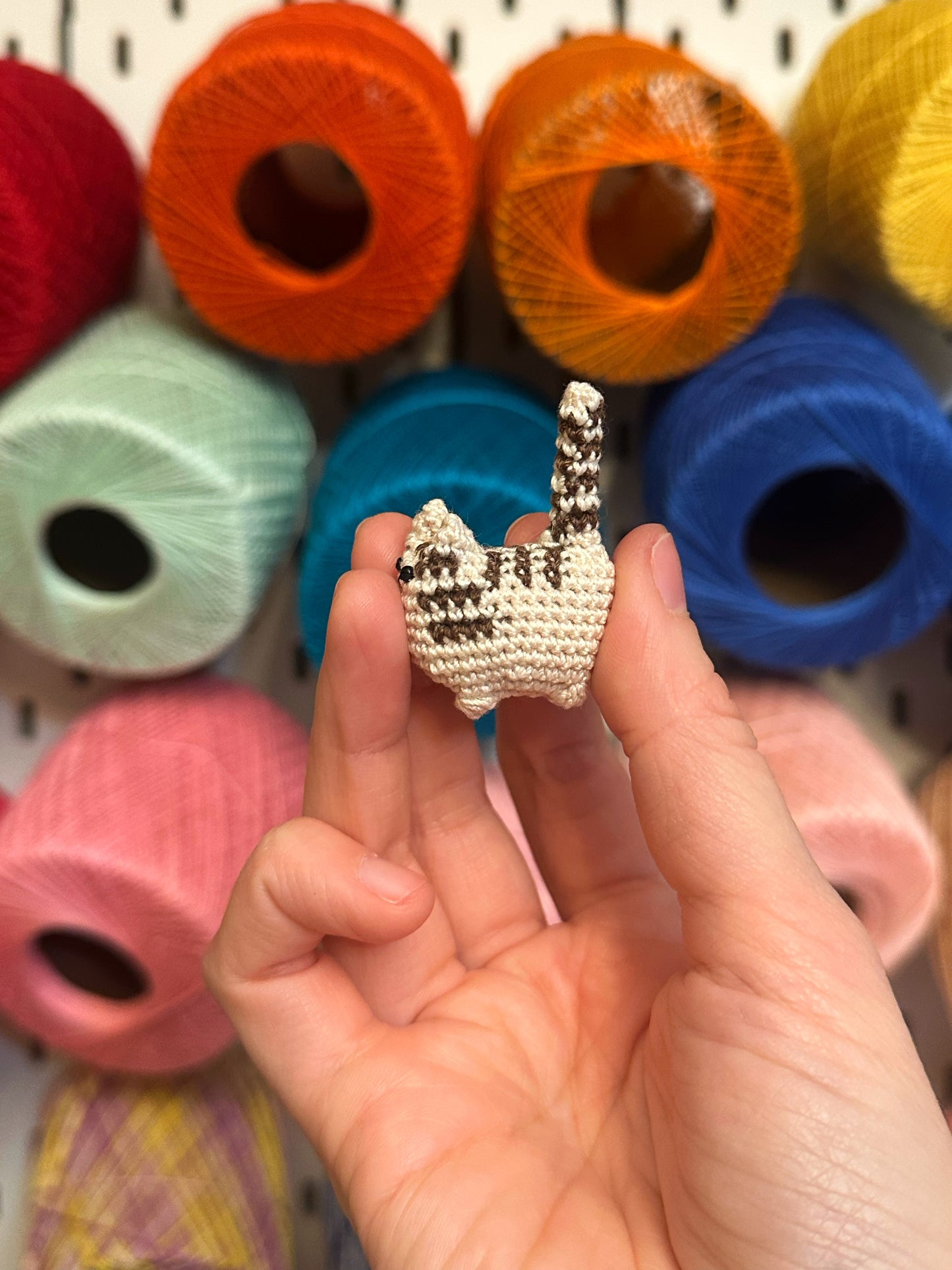 MADE TO ORDER: Tan Tabby Itty Bitty Kitty