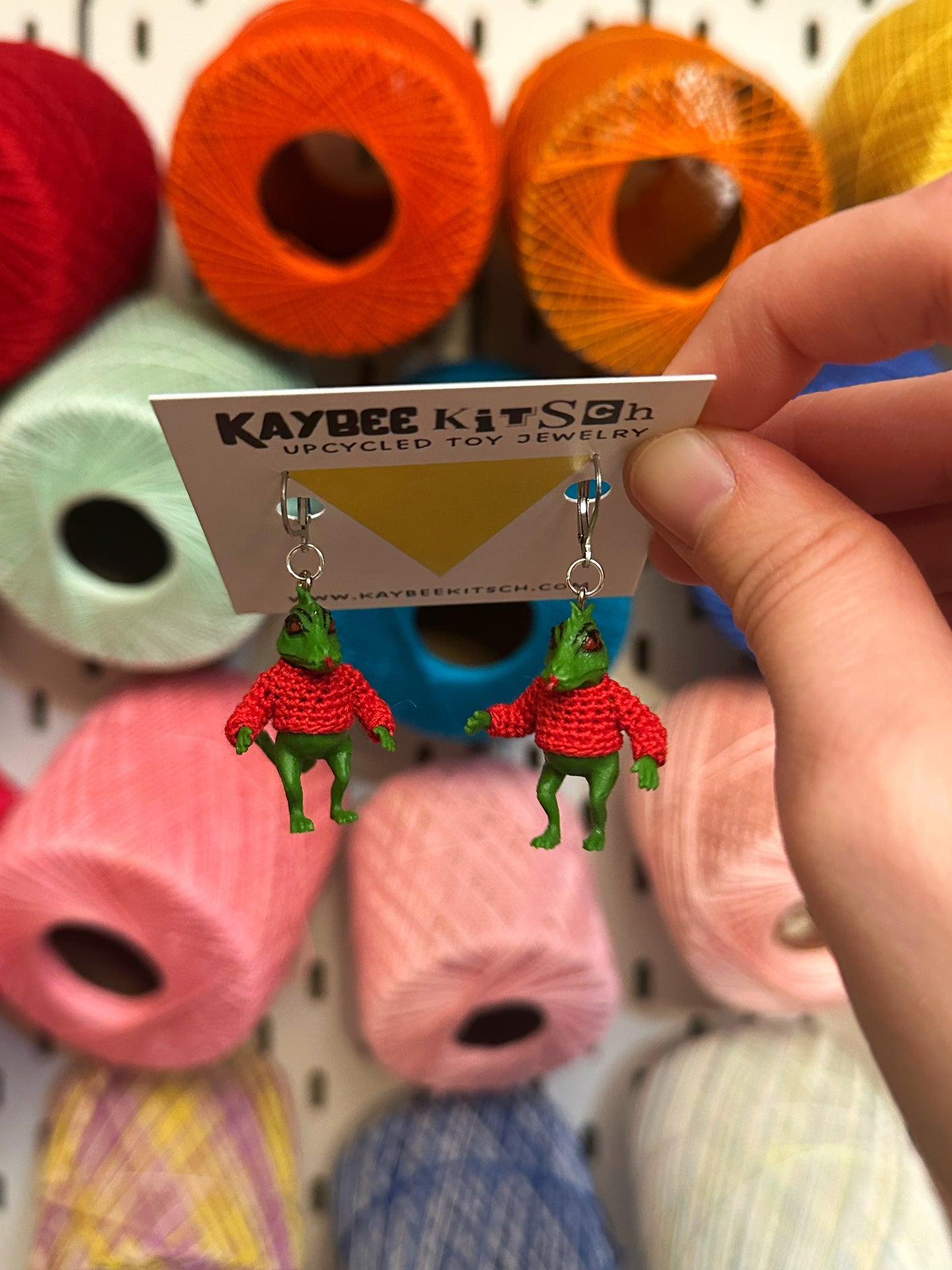 Chupacabra "Sweater Friend" Earrings